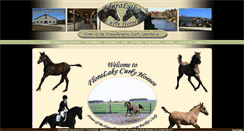 Desktop Screenshot of floralakecurlyhorses.com